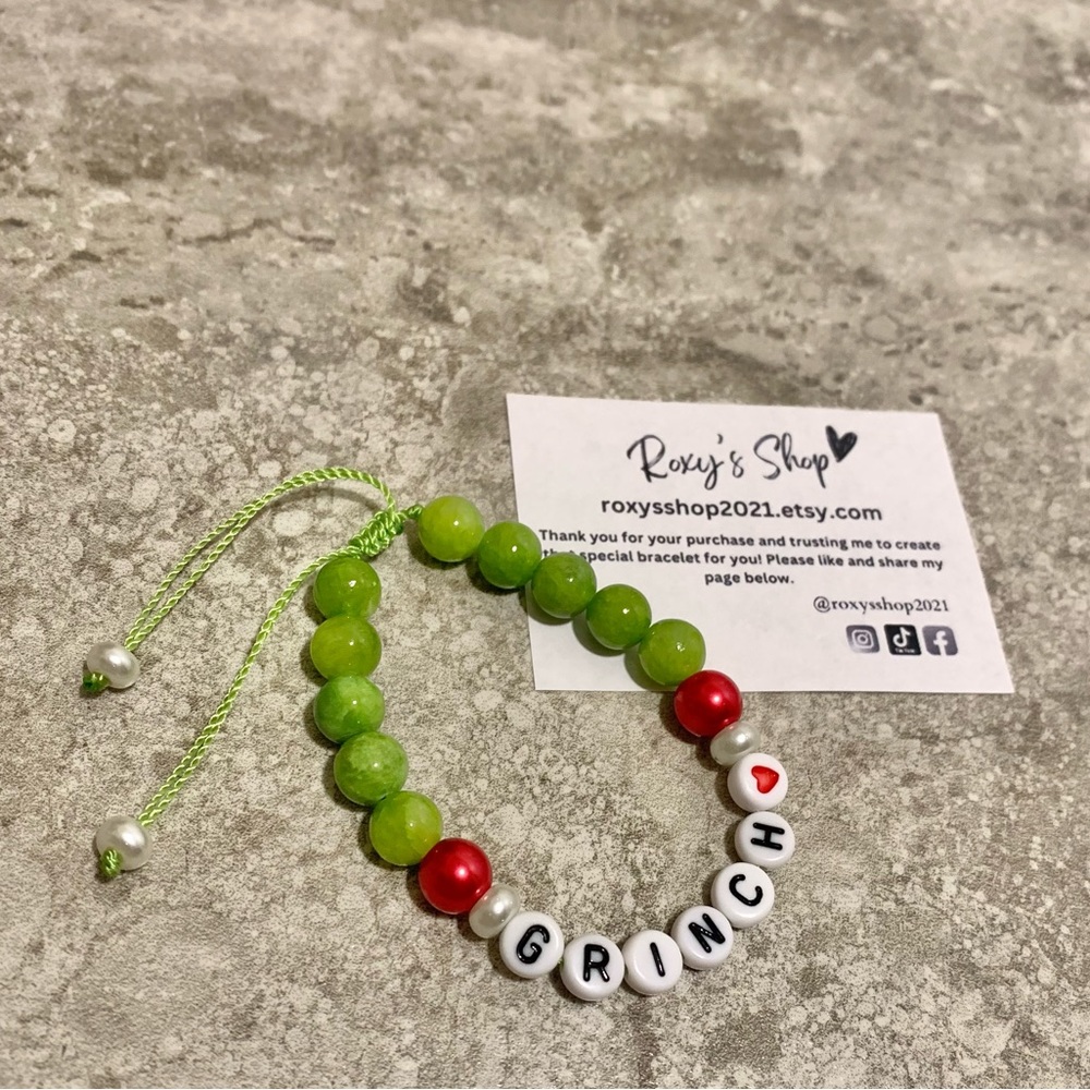 Grinch Bracelet